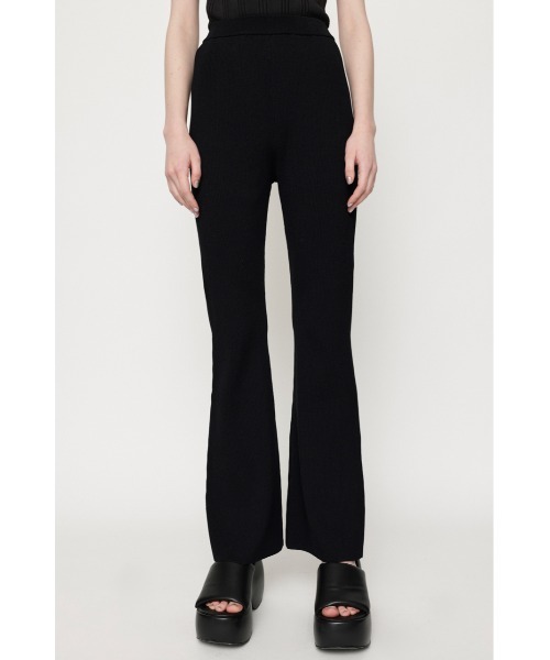 SLY（スライ）の「WASHABLE FLARE PT ウォッシャブル フレアパンツ アンチピリング セットアップ（スラックス・レディース・パープル/アイボリー/イエロー系その他/ブラック・FREE）」の10枚目の写真