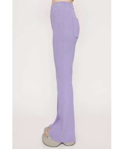 フレアパンツ ライトパープル レディース ROXY パンツ BRB FLARE LEGGINGS/ロキシーフレアシルエット