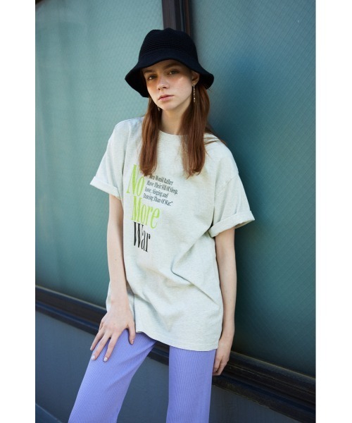 SLY（スライ）の「WASHABLE FLARE PT ウォッシャブル フレアパンツ アンチピリング セットアップ（スラックス・レディース・パープル/アイボリー/イエロー系その他/ブラック・FREE）」の21枚目の写真