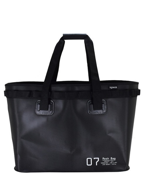 WEB限定 SLOWER ハングストックメッシュバッグ 35L（アウトドアグッズ）｜SLOWER（スロウワー） 6,380円