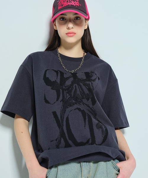 セール】新色追加【UNISEX】SLOW ACID／RUSTY LOGO T（Tシャツ