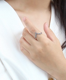 シルバー925 ユニセックス デザイン リング/レディース メンズ
