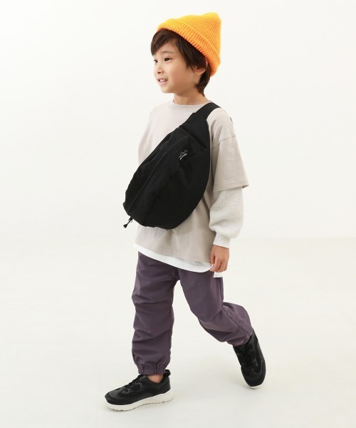 devirock（デビロック）の「パラシュートパンツ（その他パンツ・キッズ・ブラック/パープル系/ダークオリーブ・130cm/140cm/160cm/120cm/100cm/110cm/150cm）」の7枚目の写真