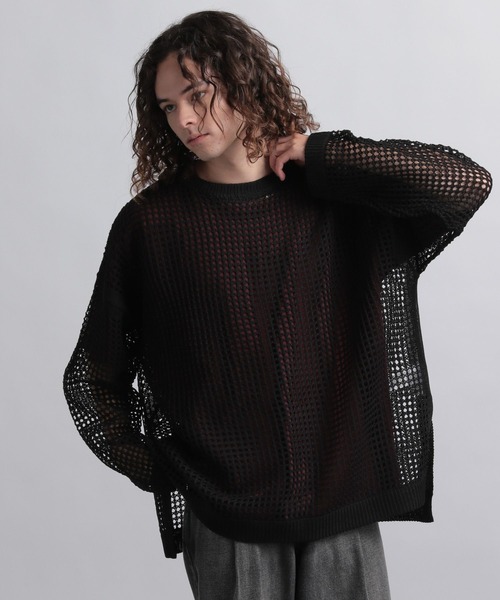 HARE スカシアミニットプルオーバー　2点セット HARE（ハレ）の「メッシュアミニットプルオーバー(HARE)（ニット