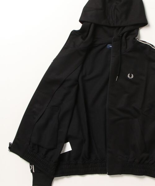 FRED PERRY（フレッドペリー）の「Taped Hooded Track Jacket