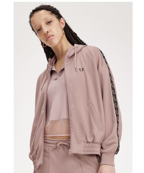 FRED PERRY（フレッドペリー）の「Taped Hooded Track Jacket