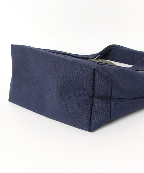 WEEKEND(ER)(ウィークエンダー)の「WEEKEND(ER) ウィークエンダー CANVAS LUNCH TIME SIZE TOTEBAG(トートバッグ・メンズ・ナチュラル/ブラック/オリーブ/ネイビー・FREE)」の10枚目の写真