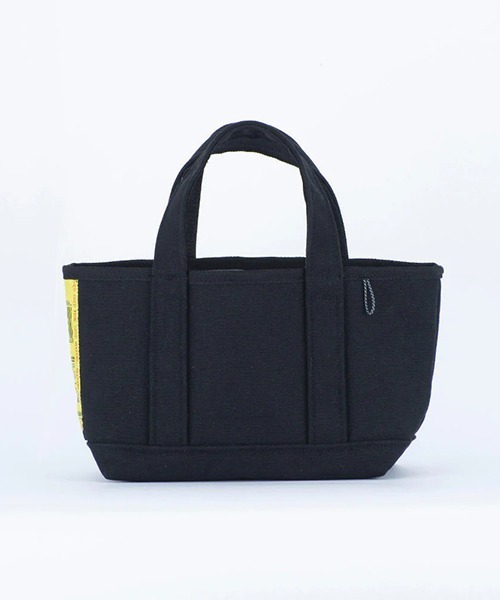 WEEKEND(ER)(ウィークエンダー)の「WEEKEND(ER) ウィークエンダー CANVAS LUNCH TIME SIZE TOTEBAG(トートバッグ・メンズ・ナチュラル/ブラック/オリーブ/ネイビー・FREE)」の6枚目の写真