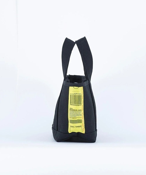WEEKEND(ER)(ウィークエンダー)の「WEEKEND(ER) ウィークエンダー CANVAS LUNCH TIME SIZE TOTEBAG(トートバッグ・メンズ・ナチュラル/ブラック/オリーブ/ネイビー・FREE)」の8枚目の写真