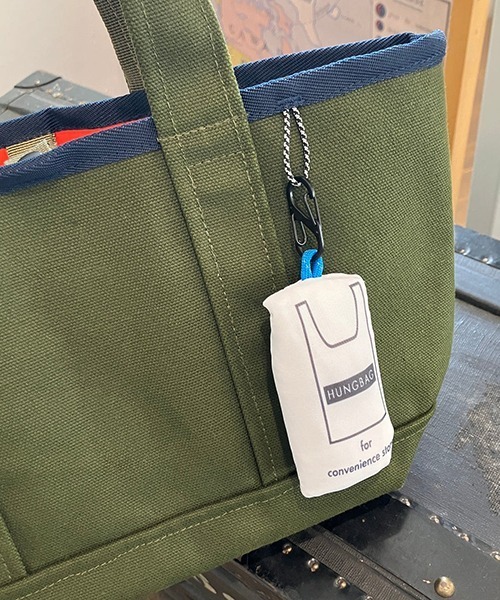 WEEKEND(ER)(ウィークエンダー)の「WEEKEND(ER) ウィークエンダー CANVAS LUNCH TIME SIZE TOTEBAG(トートバッグ・メンズ・ナチュラル/ブラック/オリーブ/ネイビー・FREE)」の20枚目の写真