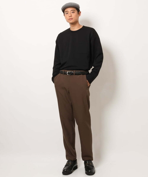 a.v.v（アーヴェヴェ）の「リライト セミルーズパンツ（その他パンツ・メンズ・グリーン/ブルー/ブラウン/ネイビー/ブラック/バイオレット/オレンジ/グレー・48/50/46）」の12枚目の写真