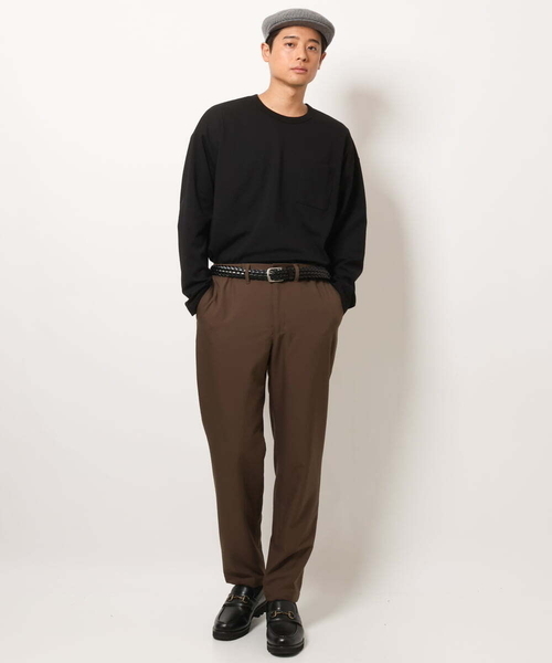 a.v.v（アーヴェヴェ）の「リライト セミルーズパンツ（その他パンツ・メンズ・グリーン/ブルー/ブラウン/ネイビー/ブラック/バイオレット/オレンジ/グレー・48/50/46）」の13枚目の写真