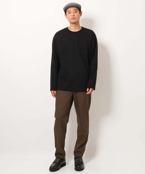 a.v.v（アーヴェヴェ）の「リライト セミルーズパンツ（その他パンツ・メンズ・グリーン/ブルー/ブラウン/ネイビー/ブラック/バイオレット/オレンジ/グレー・48/50/46）」の14枚目の写真