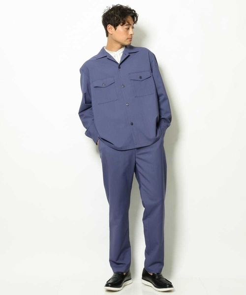 a.v.v（アーヴェヴェ）の「リライト セミルーズパンツ（その他パンツ・メンズ・グリーン/ブルー/ブラウン/ネイビー/ブラック/バイオレット/オレンジ/グレー・48/50/46）」の9枚目の写真