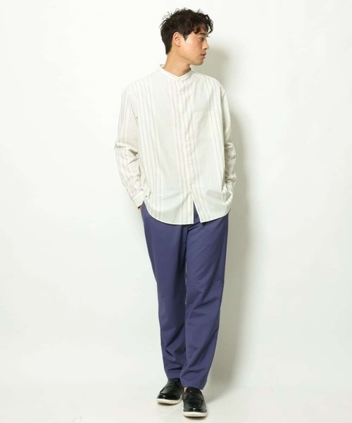 a.v.v（アーヴェヴェ）の「リライト セミルーズパンツ（その他パンツ・メンズ・グリーン/ブルー/ブラウン/ネイビー/ブラック/バイオレット/オレンジ/グレー・48/50/46）」の11枚目の写真