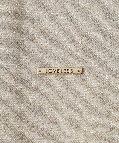 LOVELESS（ラブレス）の「クロップドフーディ－（パーカー・レディース・ゴールド/ブラック/ホワイト系その他・36）」の11枚目の写真