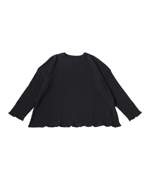 antiqua(アンティカ)の「メロウデザイントップス(Tシャツ/カットソー・レディース・ブラック/ホワイト/グレー・FREE)」の21枚目の写真