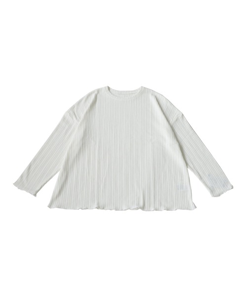 antiqua(アンティカ)の「メロウデザイントップス(Tシャツ/カットソー・レディース・ブラック/ホワイト/グレー・FREE)」の20枚目の写真