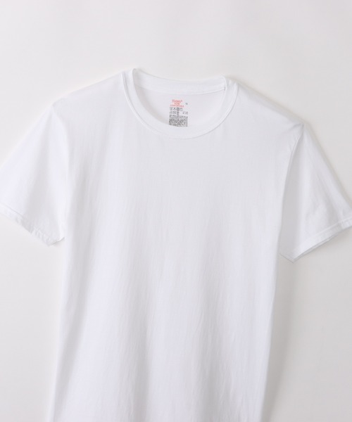 HANES（ヘインズ）の「【Hanes/ヘインズ】メンズ 【2枚組】RS クルーネックTシャツ（その他アンダーウェア/インナー・メンズ・ブラック/ホワイト/ヘザーグレー・MEDIUM/LARGE/X-LARGE）」の5枚目の写真