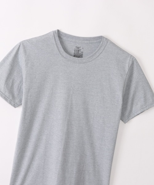 HANES（ヘインズ）の「【Hanes/ヘインズ】メンズ 【2枚組】RS クルーネックTシャツ（その他アンダーウェア/インナー・メンズ・ブラック/ホワイト/ヘザーグレー・MEDIUM/LARGE/X-LARGE）」の11枚目の写真