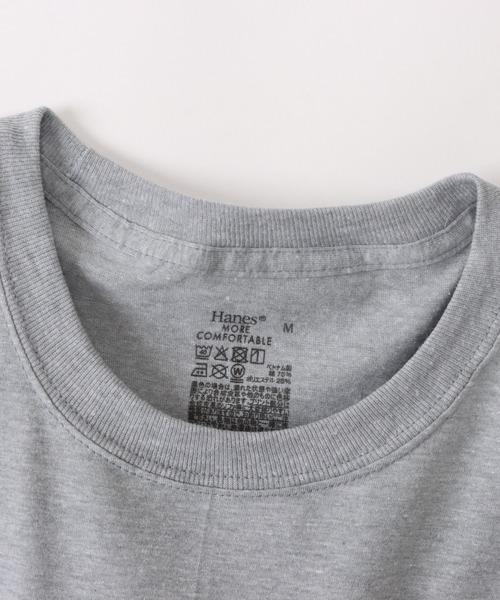 HANES（ヘインズ）の「【Hanes/ヘインズ】メンズ 【2枚組】RS クルーネックTシャツ（その他アンダーウェア/インナー・メンズ・ブラック/ホワイト/ヘザーグレー・MEDIUM/LARGE/X-LARGE）」の12枚目の写真