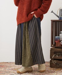 CUBE SUGAR | GENTIL(ジャンティ)切替ロングスカート(スカート)