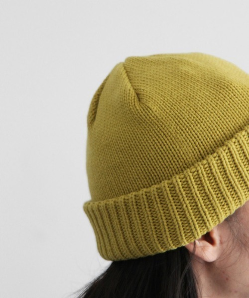 crepuscule（クレプスキュール）の「crepuscule Knit Cap（ニットキャップ/ビーニー・メンズ・ブラック/ベージュ/ダークグレー/ライトグレー/イエロー・FREE）」の21枚目の写真