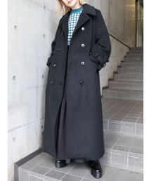 MURUA | ダブルマキシチェスターコート(チェスターコート)