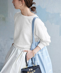 SLOBE IENA | 《追加2》裏毛コンパクトラグランスウェット(スウェット)