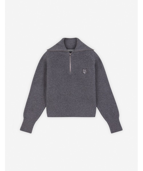 MAISON KITSUNE メゾンキツネ ニットボーダー S MAISON KITSUNE メゾンキツネ ニット BOLD FOX HEAD PATCH