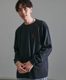 『U.S. POLO ASSN/ユーエスポロアッスン』クルーネック長袖Tシャツ
