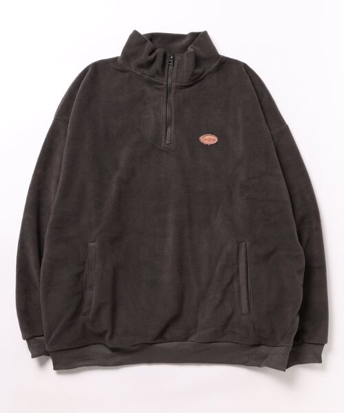 Kahiko(カヒコ)の「【Kahiko】SURF&Palms シャロルMEN'Sハーフジップトップス(その他トップス・メンズ・ホワイト/オレンジ系その他/グレー・FREE)」の5枚目の写真