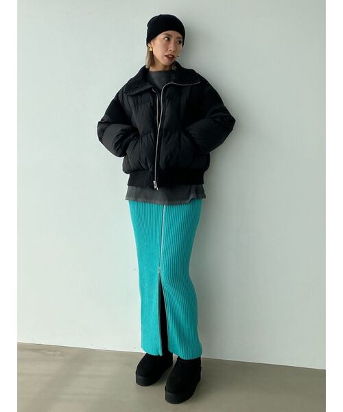 EMODA(エモダ)の「オーバールーズTシャツ(Tシャツ/カットソー・レディース・ブルー/ホワイト/ブラック・FREE)」の17枚目の写真