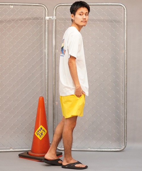 NEW BALANCE(ニューバランス)の「new balance/ニューバランス ウーブンショーツ ストレッチ リラックスフィット MS33550(その他パンツ・メンズ・ネイビー/レッド/イエロー・XL/M/L)」の6枚目の写真