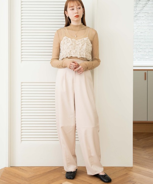 ツイルカーブパンツ［低身長サイズあり］（その他パンツ）｜hinari（ヒナリ）