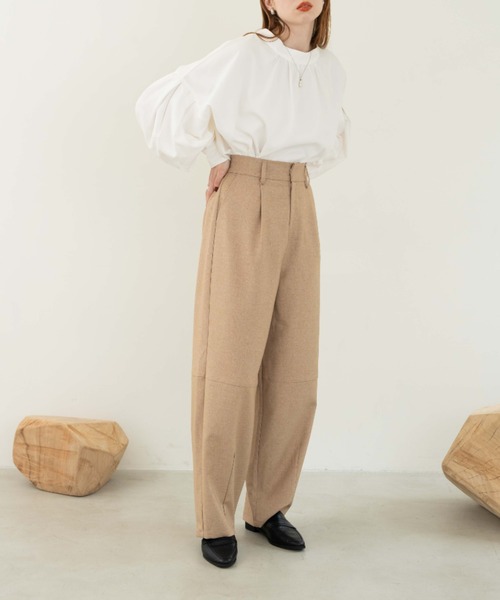 ツイルカーブパンツ［低身長サイズあり］（その他パンツ）｜hinari（ヒナリ）