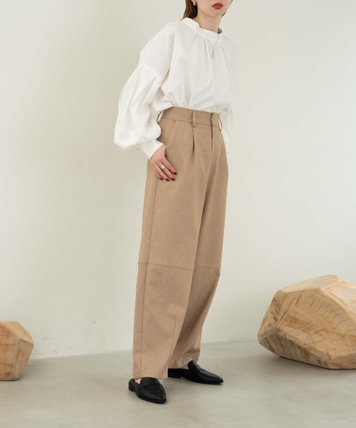 ツイルカーブパンツ［低身長サイズあり］（その他パンツ）｜hinari（ヒナリ）