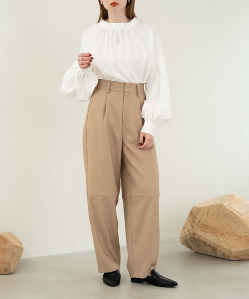 ツイルカーブパンツ［低身長サイズあり］（その他パンツ）｜hinari（ヒナリ）