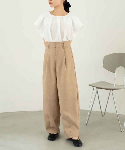 ツイルカーブパンツ［低身長サイズあり］（その他パンツ）｜hinari（ヒナリ）