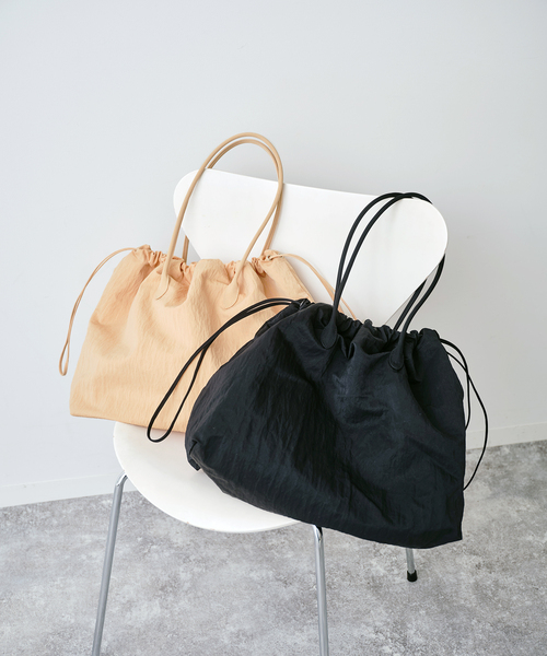 Spick & Span（スピックアンドスパン）の「≪追加≫【MARY AL TERNA / メアリ オル ターナ】TRAVEL TOTE BAG（トートバッグ・レディース・ブラック/ベージュ・FREE）」の12枚目の写真