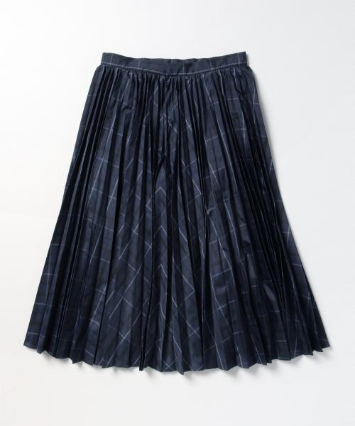 Ray BEAMS（レイビームス）の「Ray BEAMS / タータンチェック プリーツスカート（スカート・レディース・オレンジ/ネイビー・1/0）」の14枚目の写真