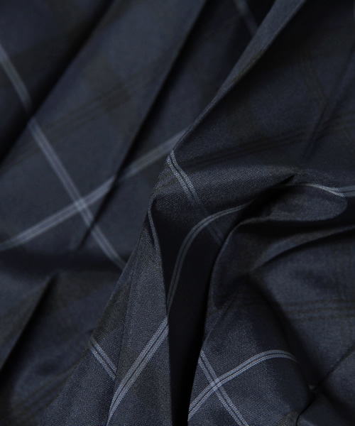 Ray BEAMS（レイビームス）の「Ray BEAMS / タータンチェック プリーツスカート（スカート・レディース・オレンジ/ネイビー・1/0）」の11枚目の写真