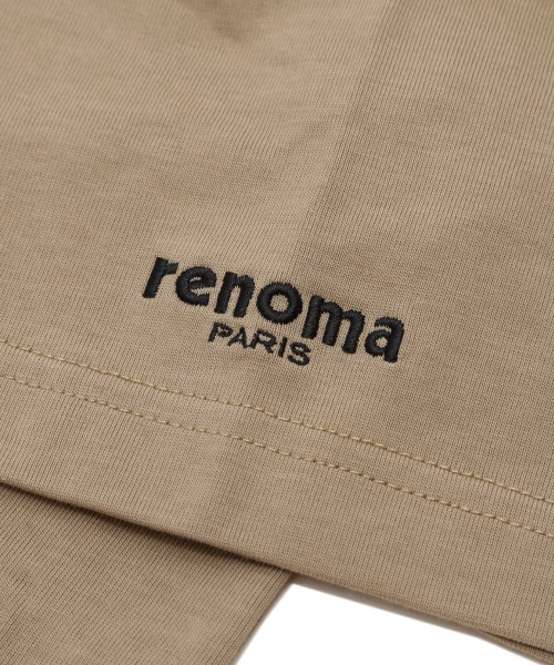 renoma PARIS（レノマパリス）の「LOGO MOCK NECK T-SHIRT（T
