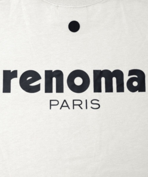 renoma PARIS - 新品【renoma】ロゴ　半袖　モックネック　プルオーバー ブラック　Ｍ renoma PARIS tシャツ DRY MESH MOCK NECK S/S メンズ