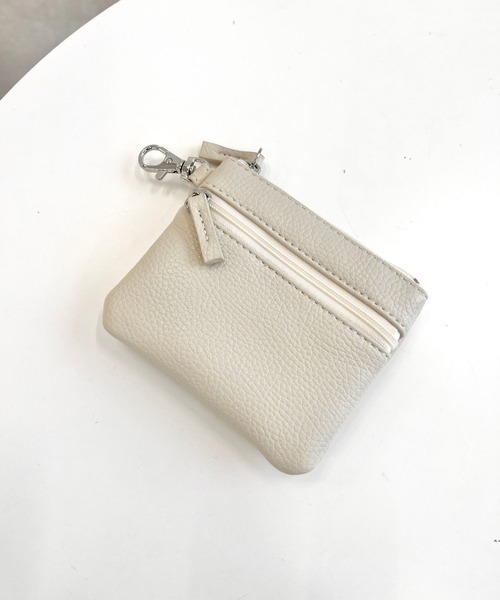 Me%（ミィパーセント）の「マルチWAYカスタムポーチサイフ 102166（財布・レディース・ブラック/アイボリー/シルバー/ベージュ・FREE）」の12枚目の写真