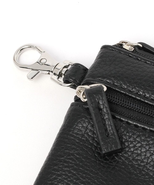 Me%（ミィパーセント）の「マルチWAYカスタムポーチサイフ 102166（財布・レディース・ブラック/アイボリー/シルバー/ベージュ・FREE）」の20枚目の写真