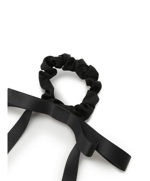 ME☆お値下げ対応します！です。シュシュ　ロゴ入り　リボン　ブラック Radyロゴシュシュ ブラック | ファッション通販＆メディア