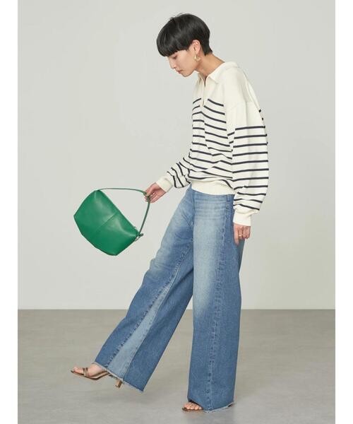 AMERICAN HOLIC（アメリカンホリック）の「衿付きニットプルオーバー（ニット/セーター・レディース・ホワイト系その他4/ブルー系その他2・M/L）」の13枚目の写真