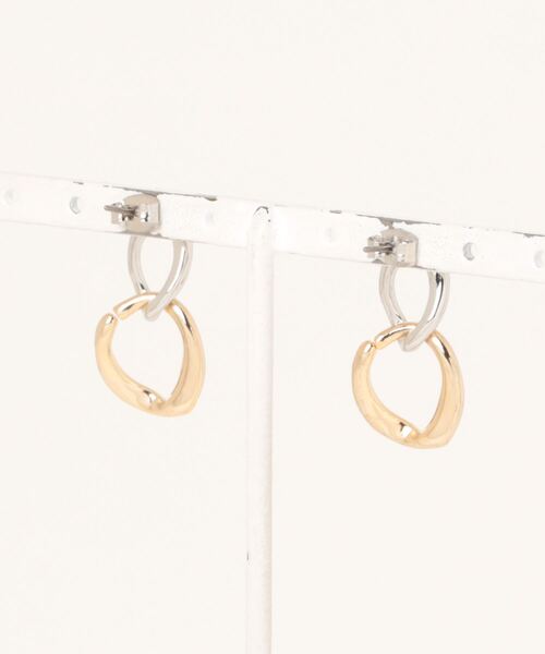 STYLEMIXER（スタイルミキサー）の「コンビネーションリングピアス（ピアス（両耳用）・レディース・マルチ・FREE）」の5枚目の写真