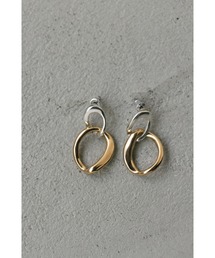 コンビネーションリングピアス